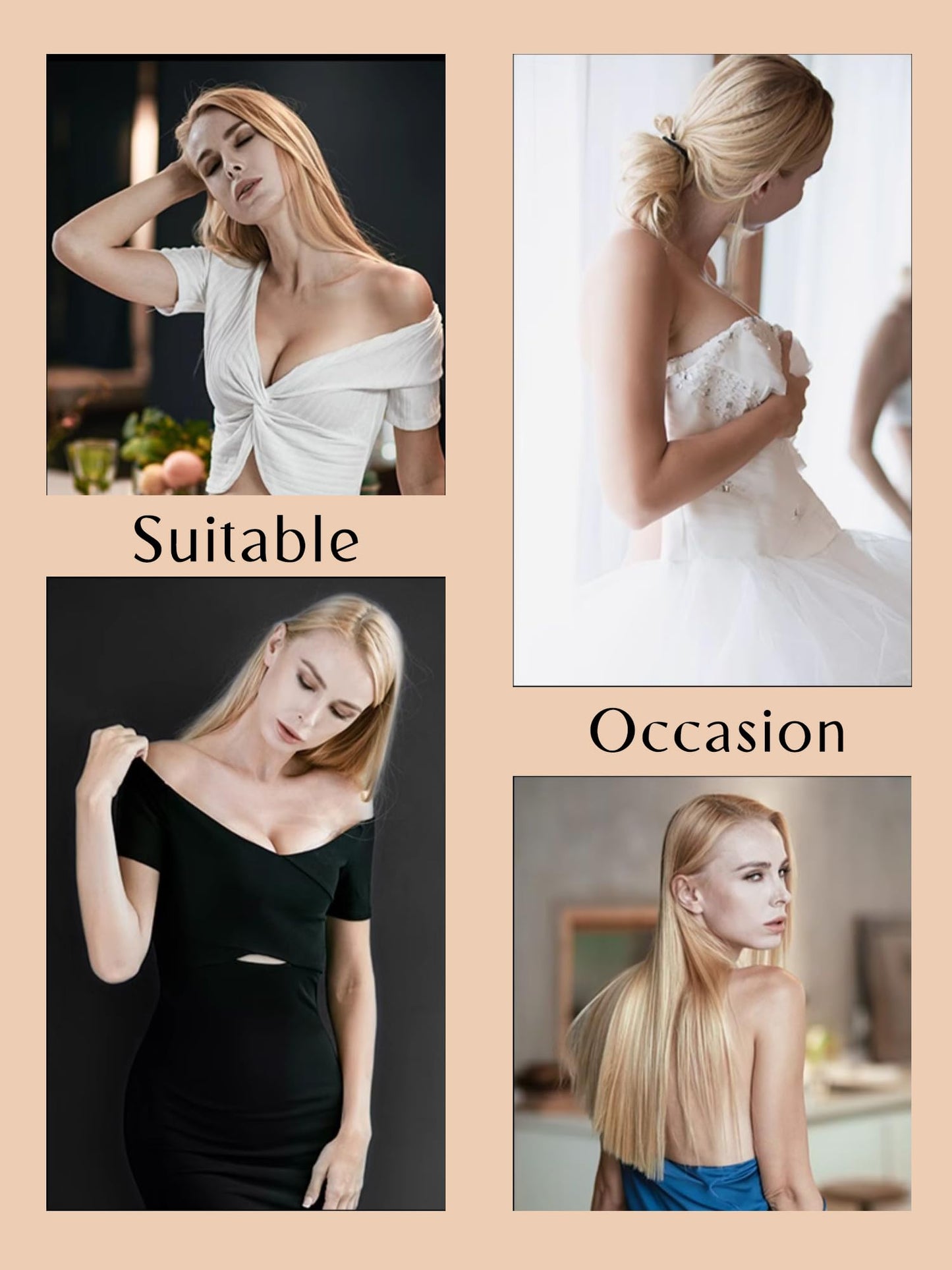 2 Pairs Sticky Bra Strapless Adhesive Invisible Push up Bra for Women