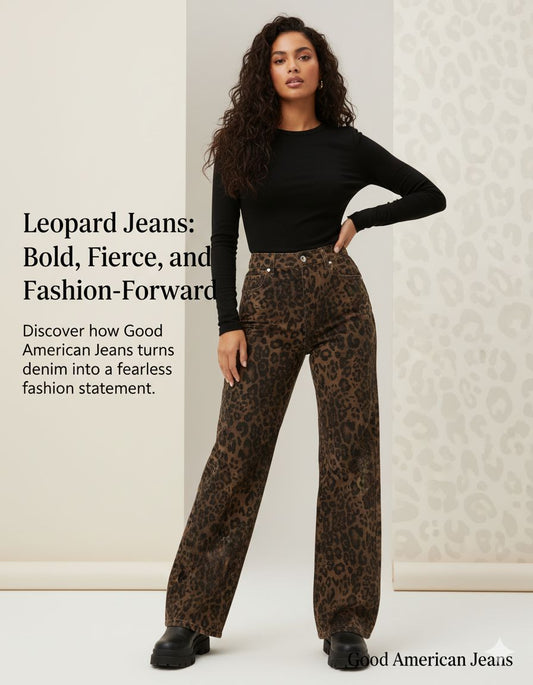 Unleash Your Wild Side: Leopard Jeans Trend Guide