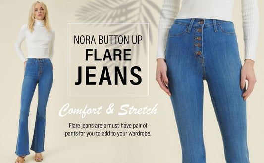 The Complete Guide to High Waisted Bell Bottom Jeans: Button Fly Style, Butt Lift Fit & Retro Flare Confidence