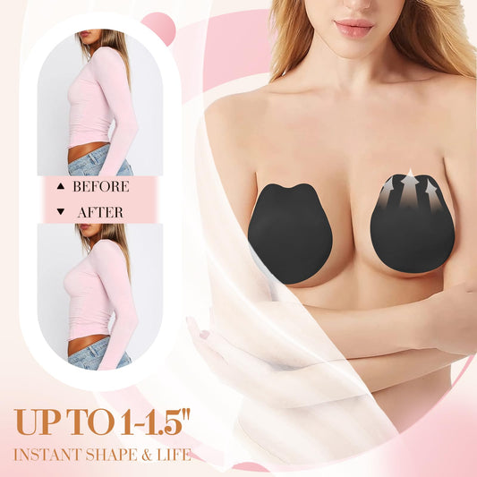 Sticky Bra Adhesive Backless Strapless Bra Women Silicone Nipple Covers
